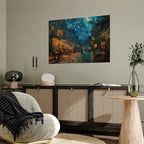 Paris Street Landscape Poster