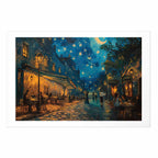 Paris Street Landscape Poster