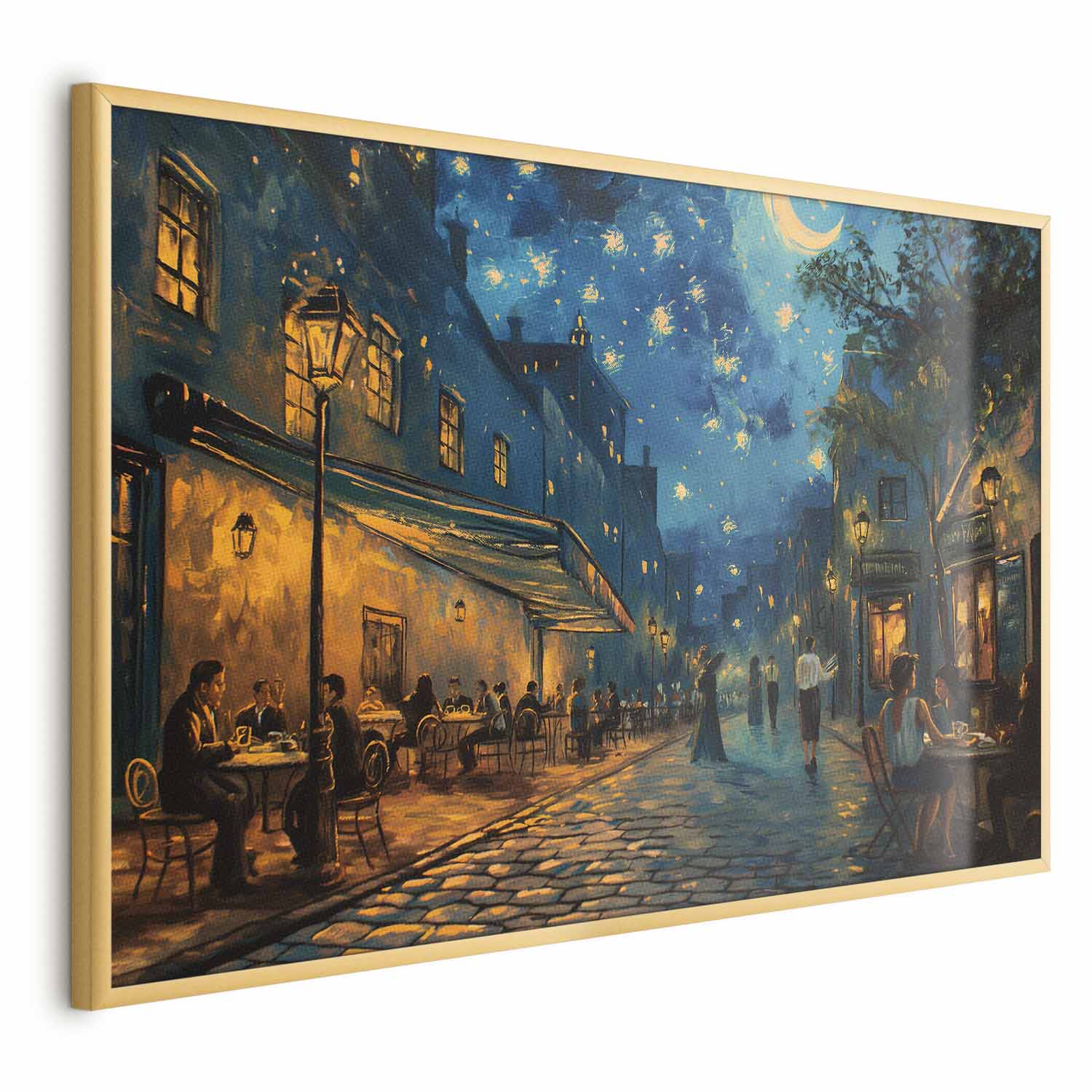 Paris Street Landscape Poster