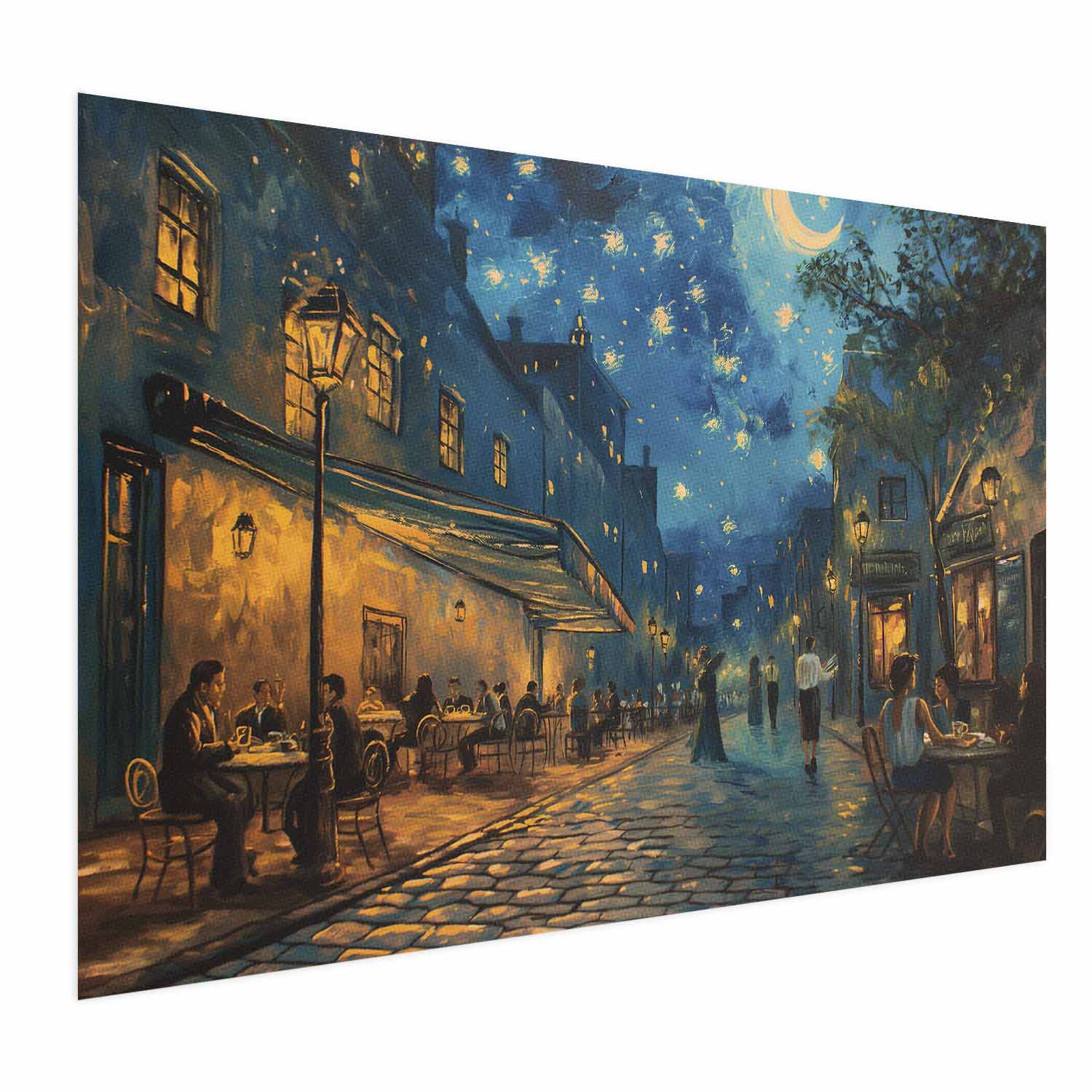 Paris Street Landscape Poster