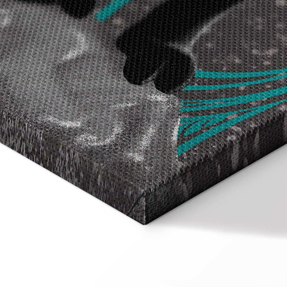 Red Riding Hood and Wolves Fantasy Canvas Print