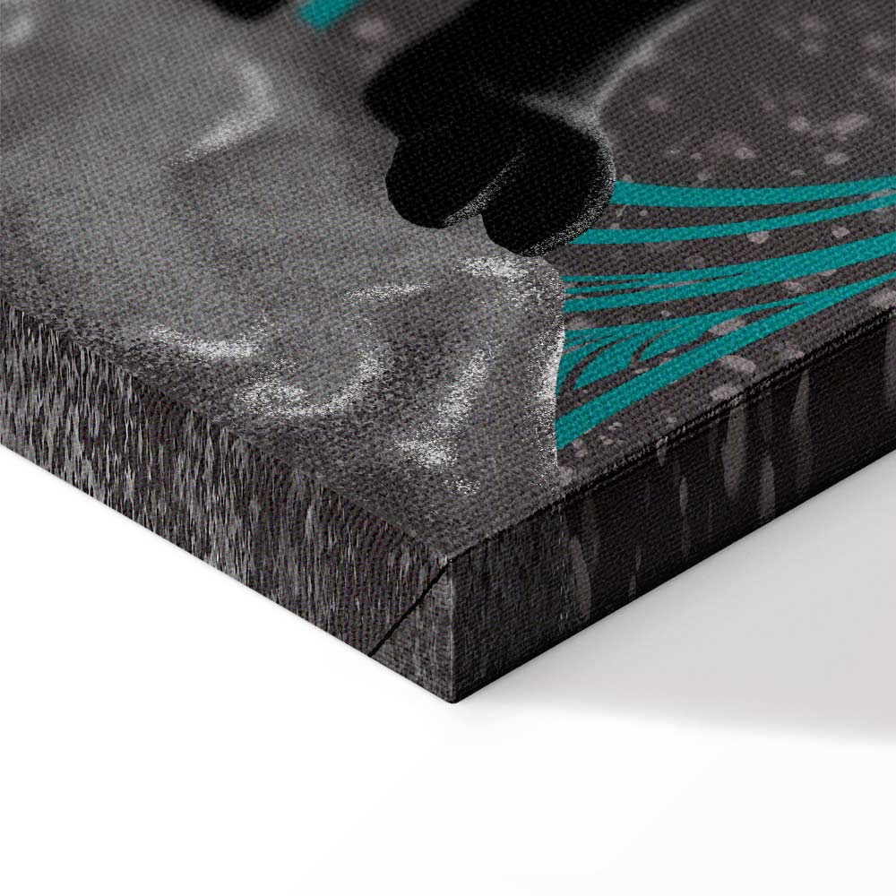 Red Riding Hood and Wolves Fantasy Canvas Print