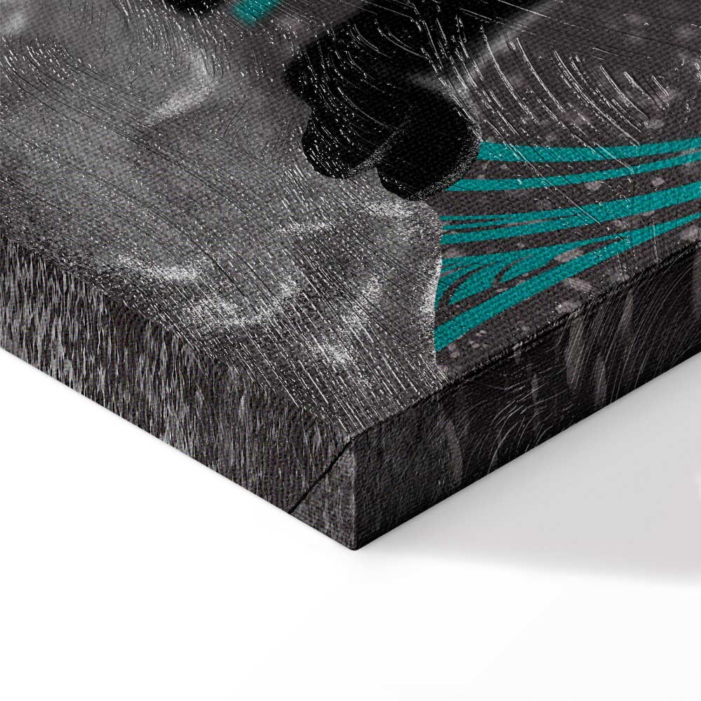 Red Riding Hood and Wolves Fantasy Canvas Print