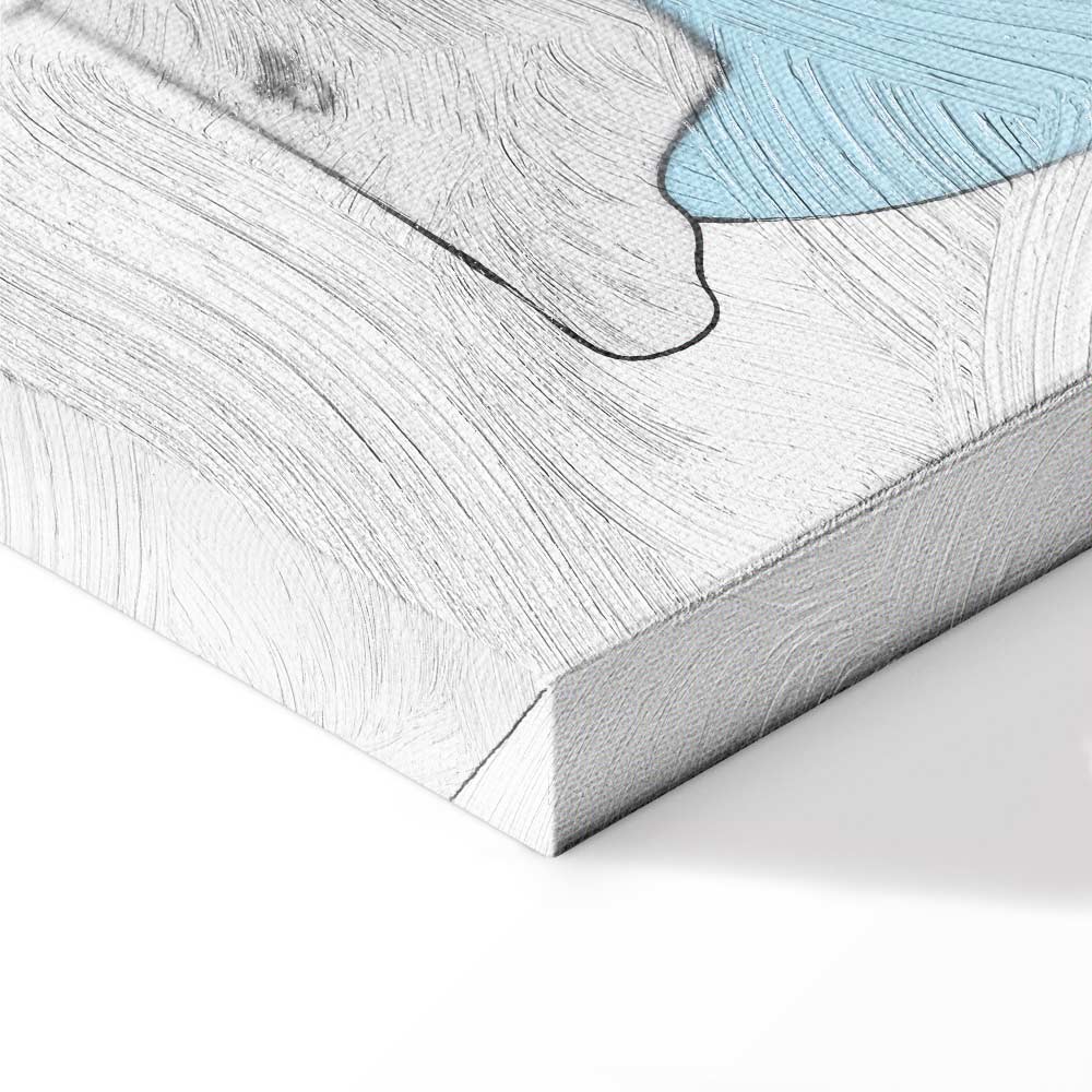 Teddy Bears Beach Summer Canvas Print