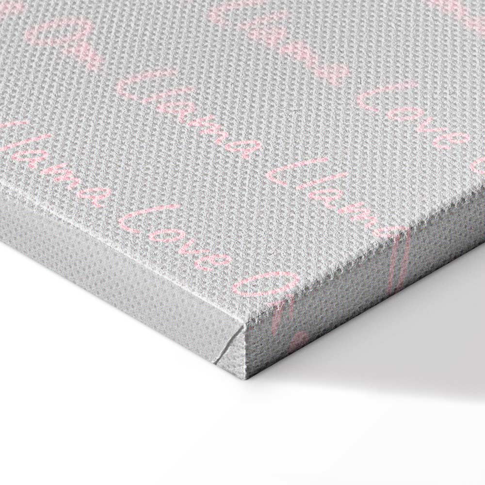 Happy Llama Funny Canvas Print