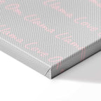 Happy Llama Funny Canvas Print