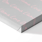 Happy Llama Funny Canvas Print