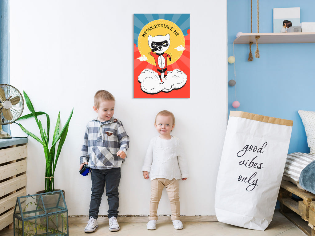 Canvas Print Dear Cat Vertical (1 Part)