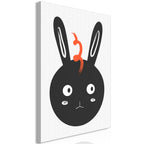 Canvas Print Rabbit Sees Everything Vertical