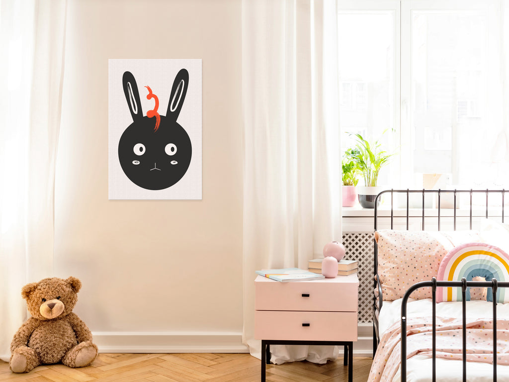 Canvas Print Rabbit Sees Everything Vertical