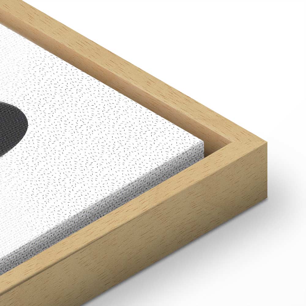 Funny Rabbit Portrait Canvas Print