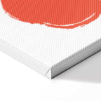 Thoughtful Bear Funny Kids Canvas Print