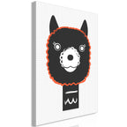 Canvas Print - Decorative Alpaca Vertical