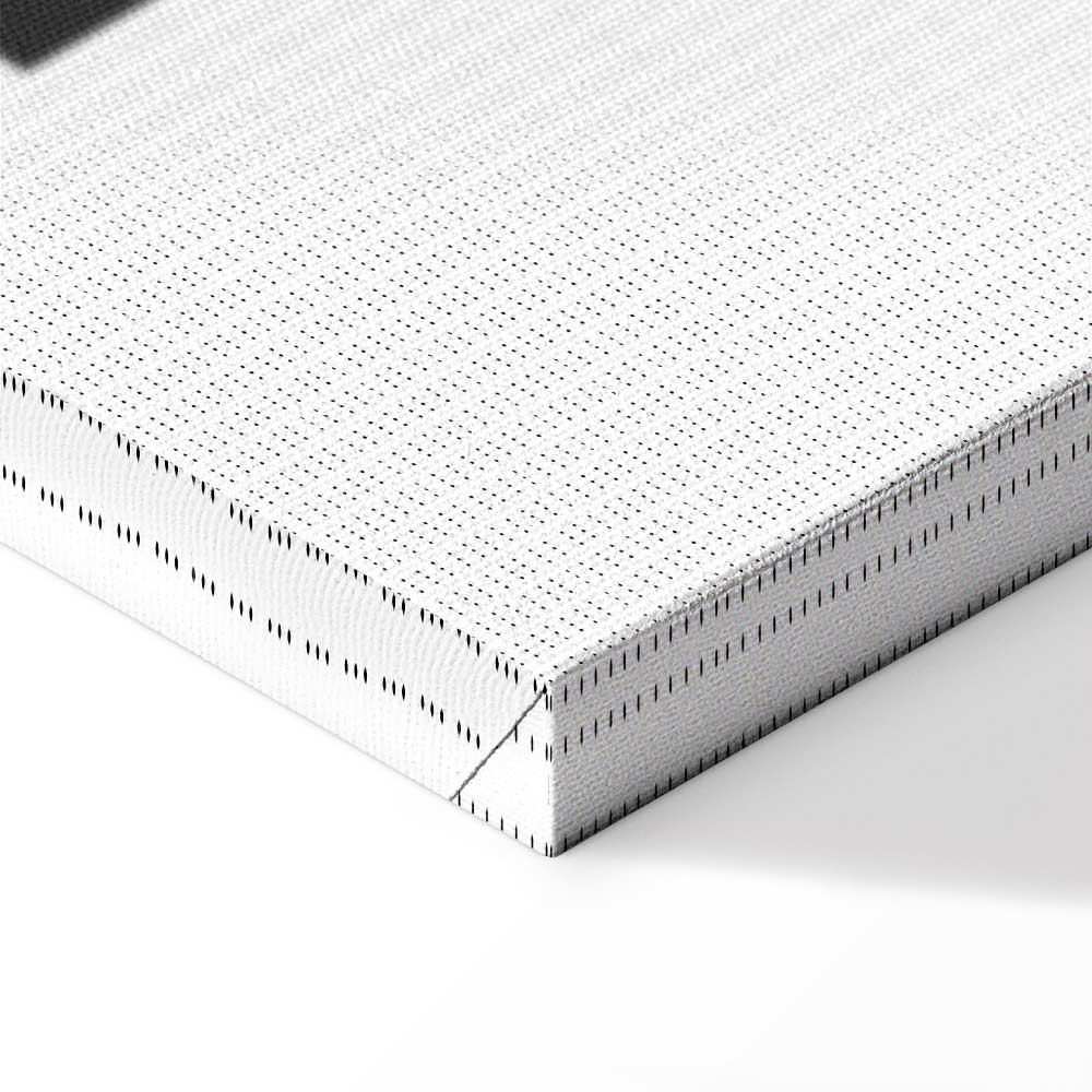 Decorative Alpaca Funny Vertical Canvas Print