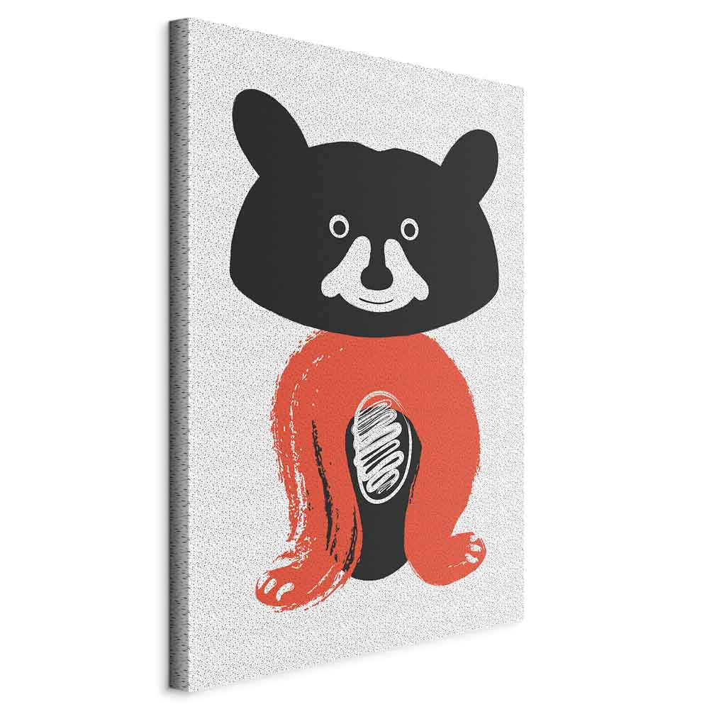 Mr. Raccoon Funny Animal Canvas Print