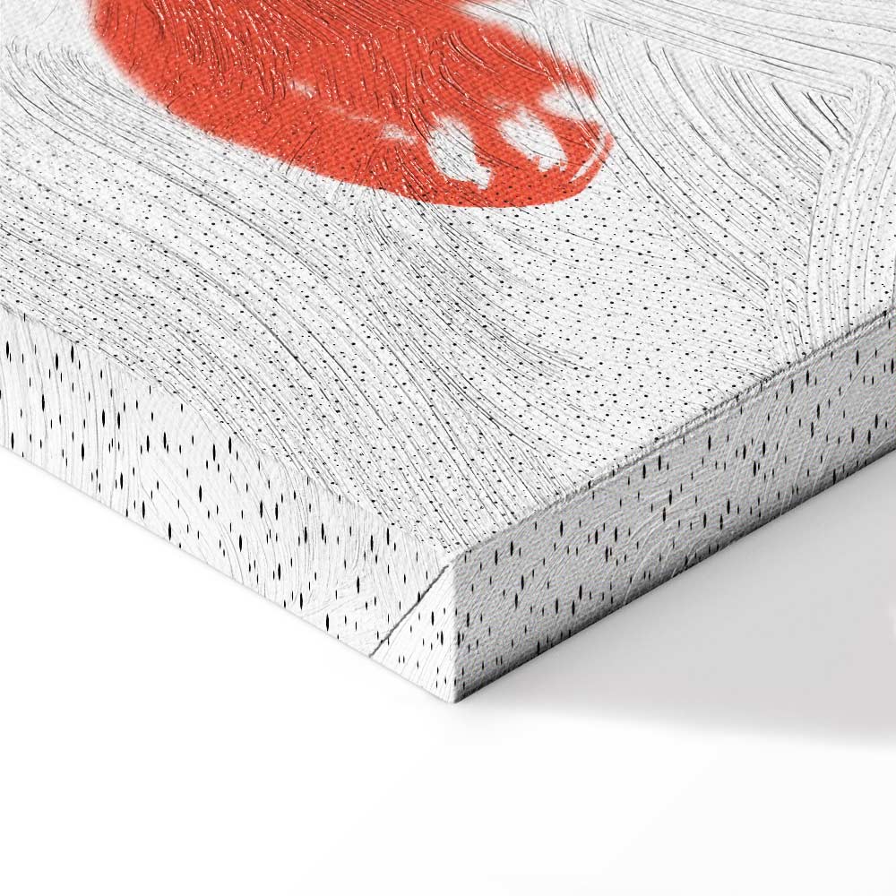 Mr. Raccoon Funny Animal Canvas Print