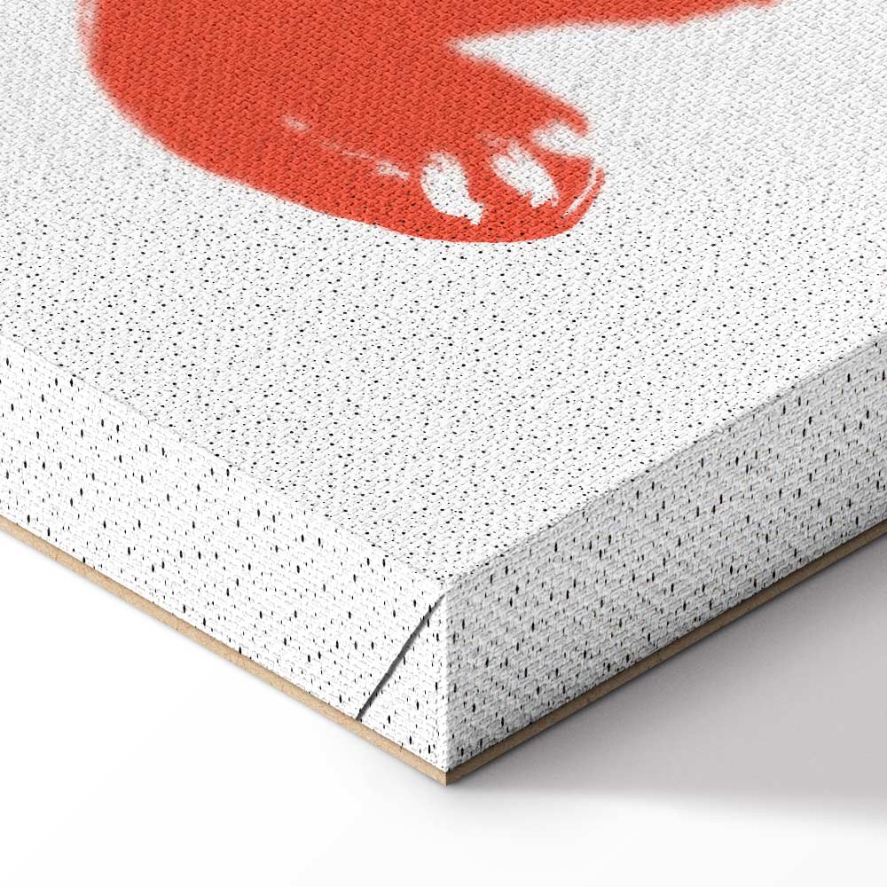 Mr. Raccoon Funny Animal Canvas Print