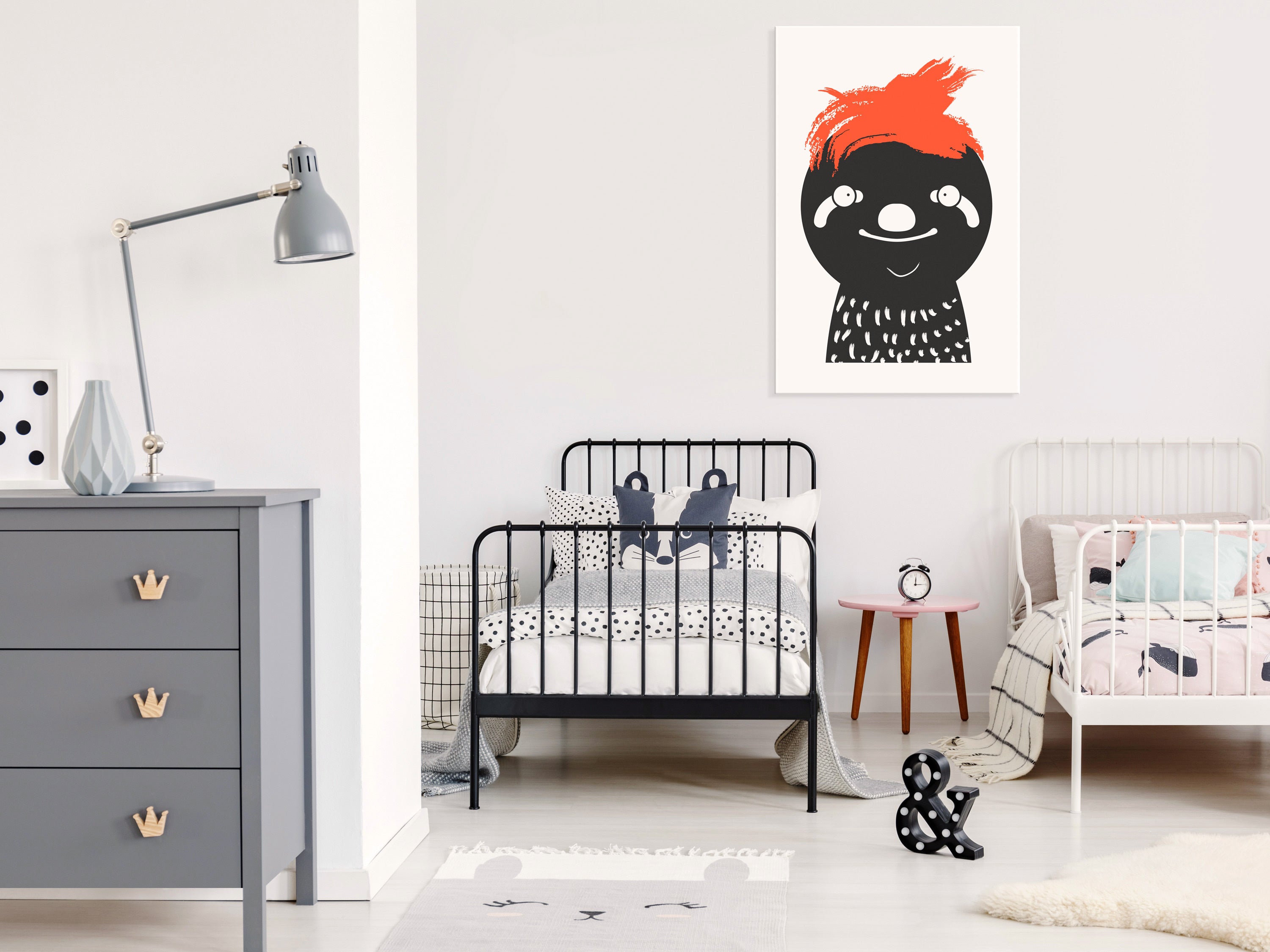 Canvas Print - Crazy Sloth (1 Part) Vertical