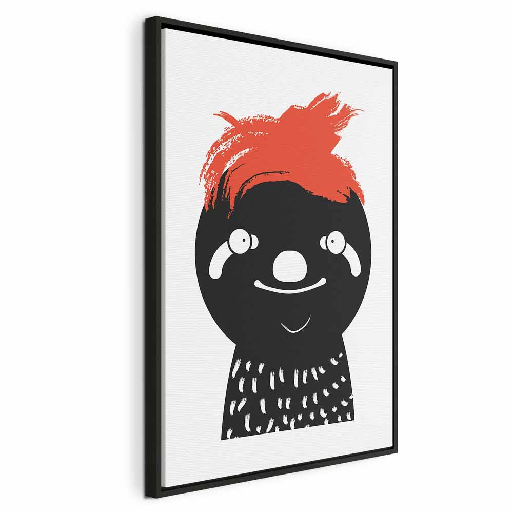 Crazy Sloth Funny Canvas Print