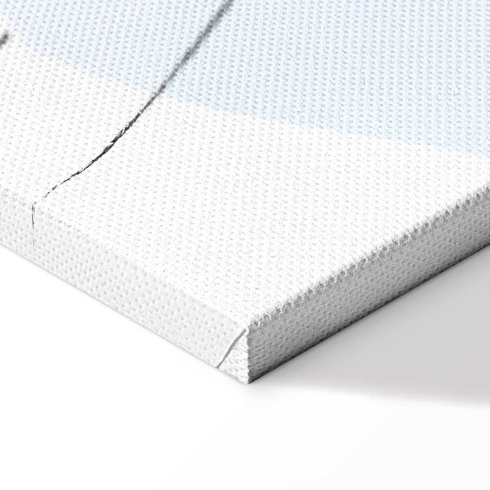 Rabbit Greetings Funny Canvas Print