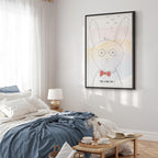 Rabbit Greetings Funny Canvas Print