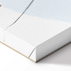 Rabbit Greetings Funny Canvas Print