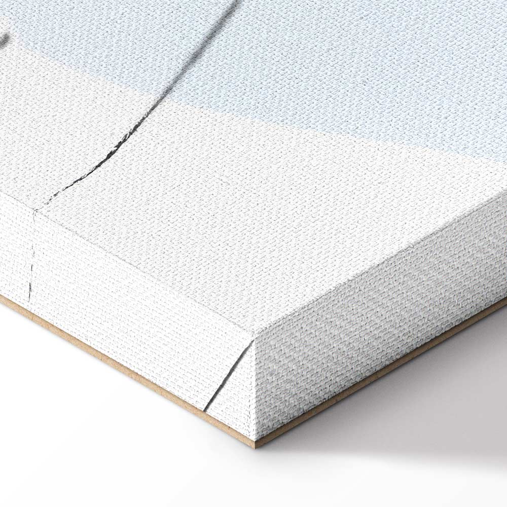 Rabbit Greetings Funny Canvas Print