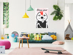 Canvas Print Sloth Trendsetter Vertical