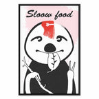 Sloth Trendsetter Funny Canvas Print