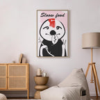 Sloth Trendsetter Funny Canvas Print