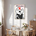 Sloth Trendsetter Funny Canvas Print
