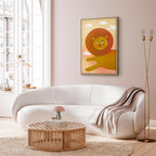 Playful Lion Kids Canvas Print