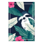Tropical Sloth Nature Canvas Print