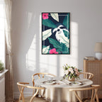 Tropical Sloth Nature Canvas Print