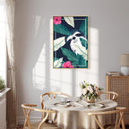 Tropical Sloth Nature Canvas Print