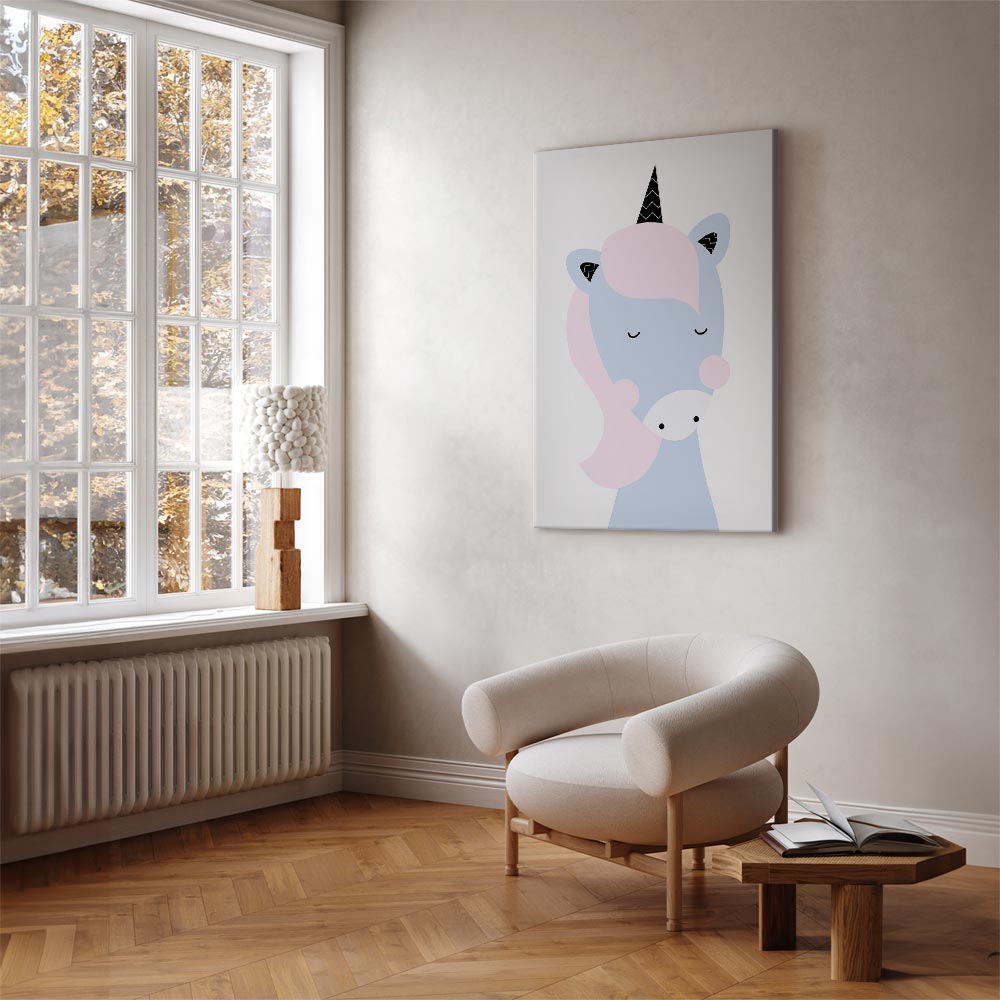 Sweet Unicorn Fantasy Canvas Print