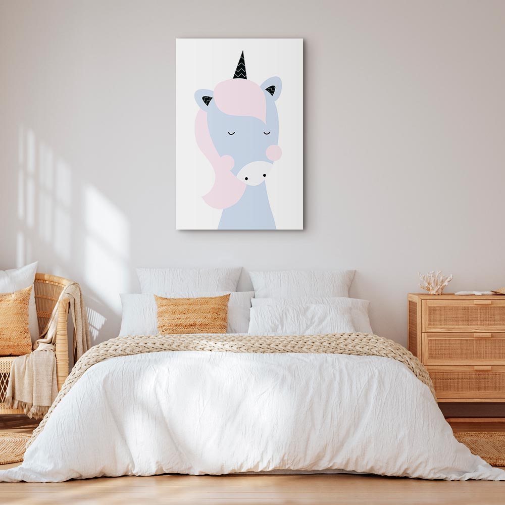 Sweet Unicorn Fantasy Canvas Print