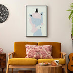 Sweet Unicorn Fantasy Canvas Print