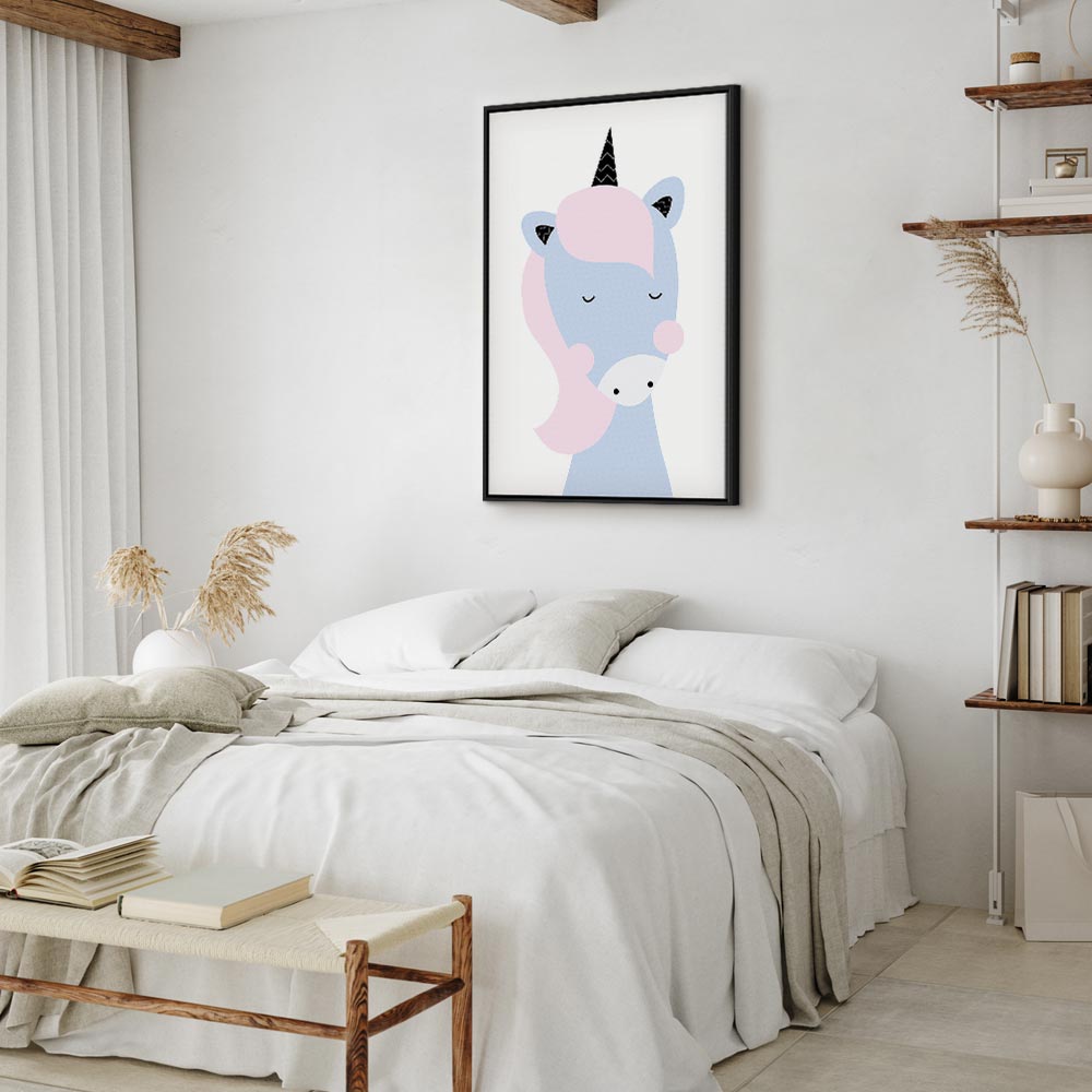 Sweet Unicorn Fantasy Canvas Print