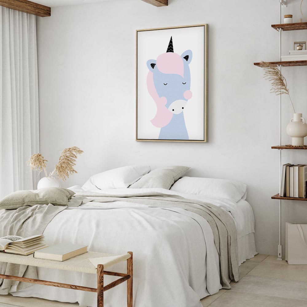 Sweet Unicorn Fantasy Canvas Print