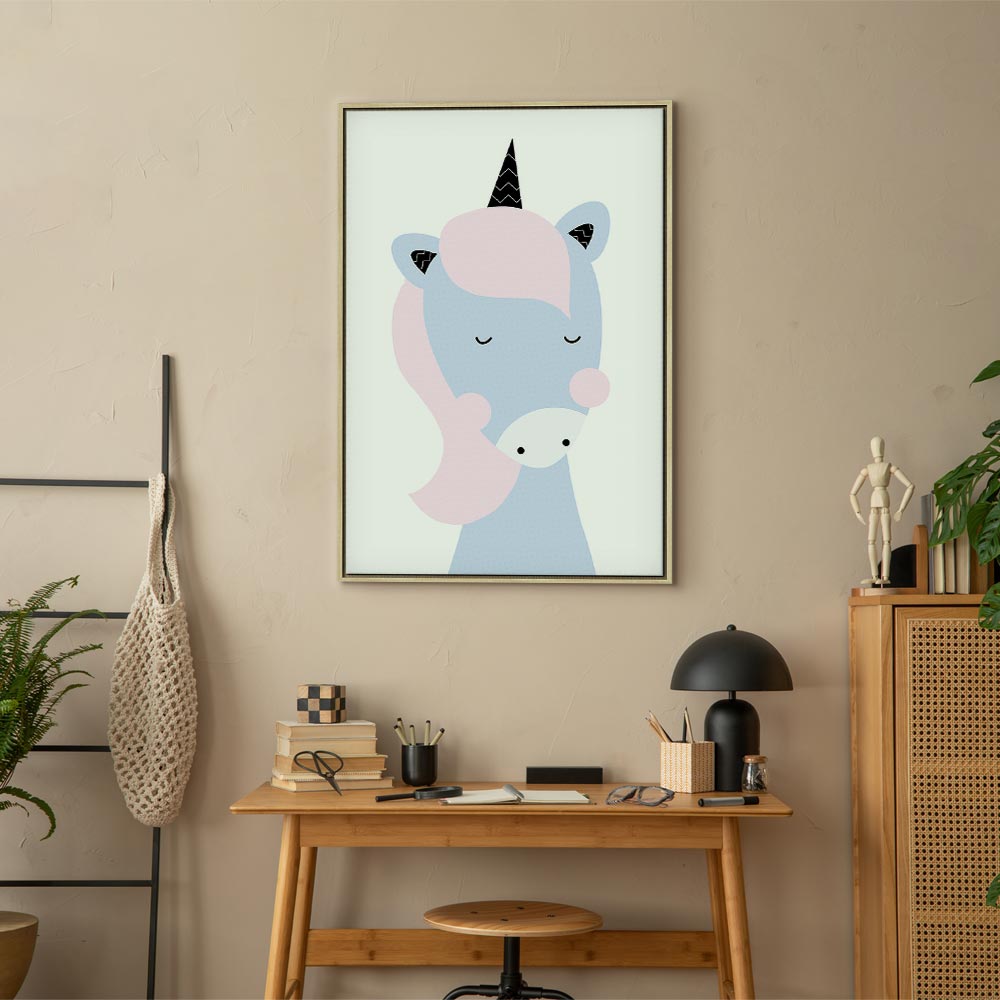 Sweet Unicorn Fantasy Canvas Print