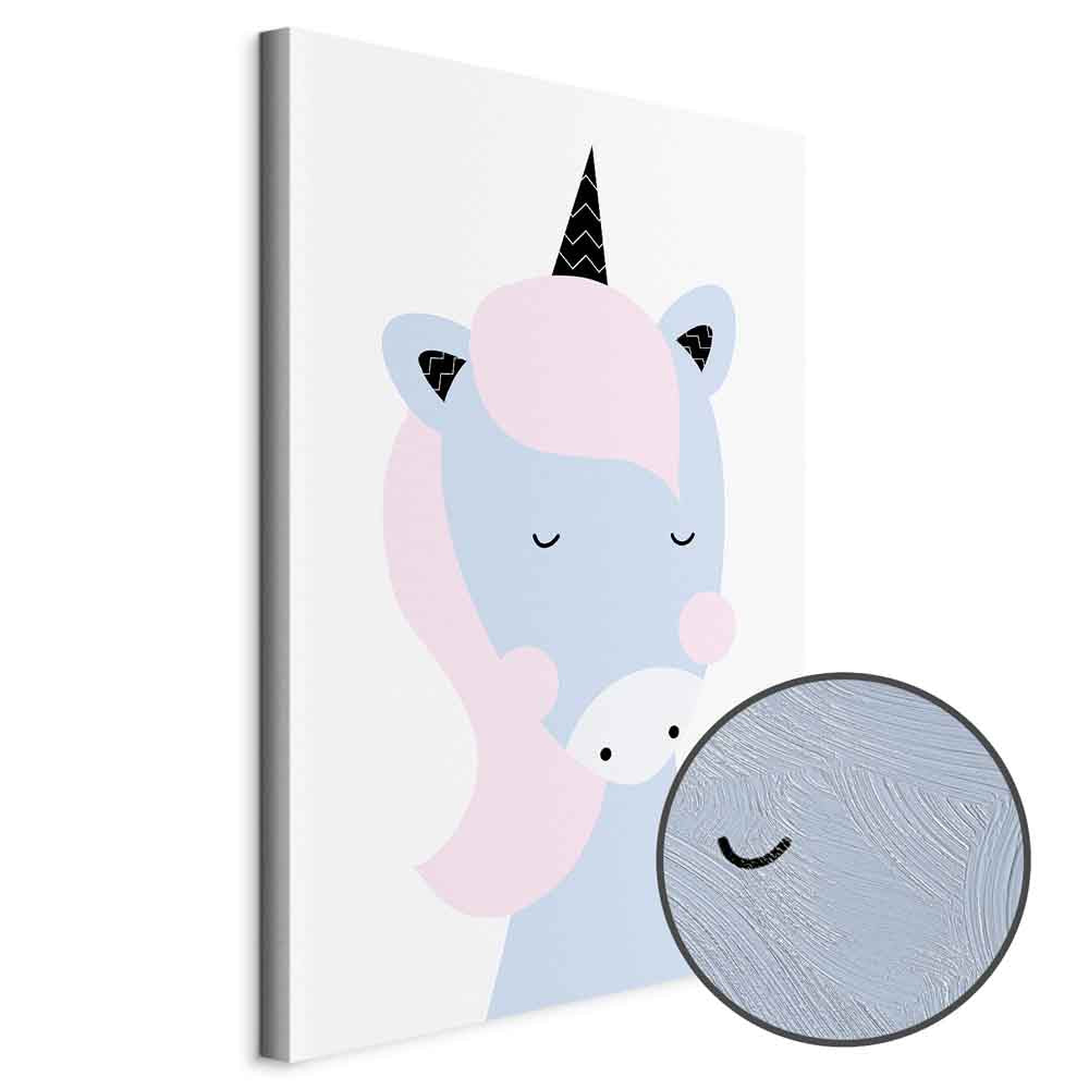 Sweet Unicorn Fantasy Canvas Print