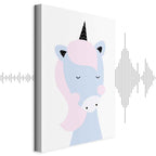 Sweet Unicorn Fantasy Canvas Print