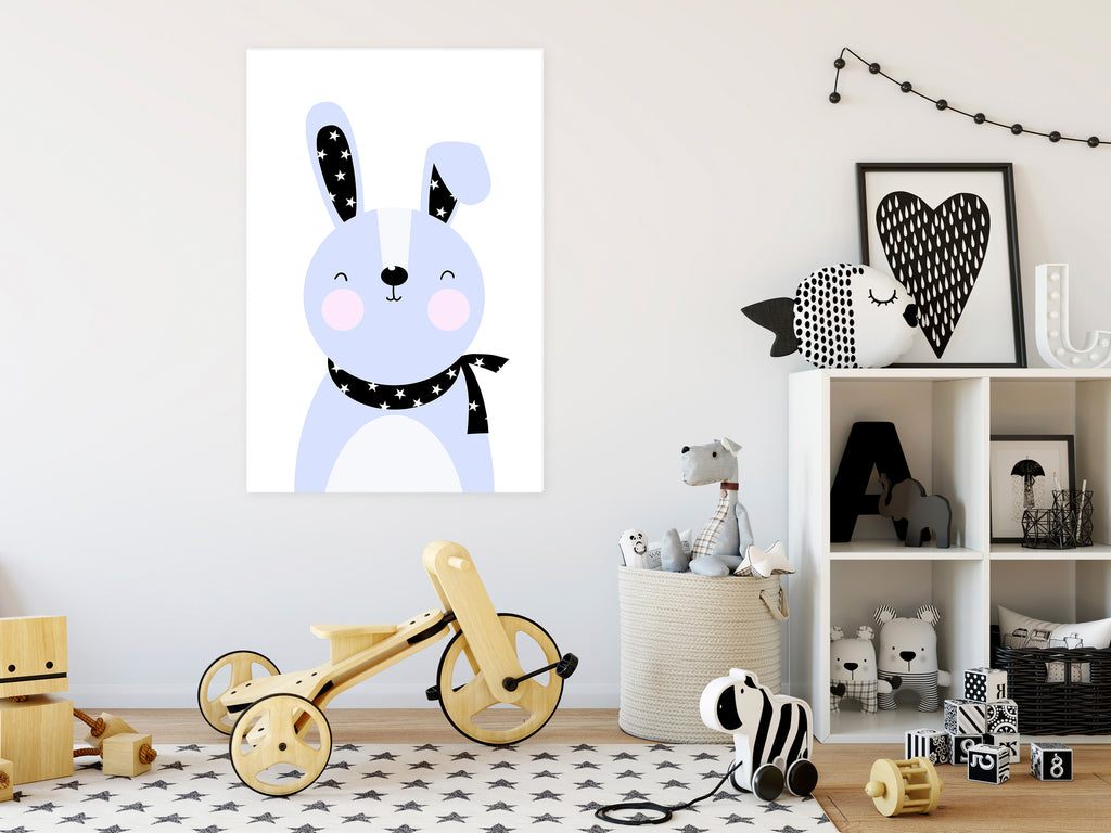 Canvas Print Brave Rabbit Vertical