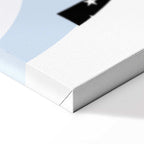 Brave Rabbit Funny Canvas Print