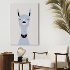 Lovely Llama Funny Canvas Print