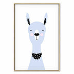 Lovely Llama Funny Canvas Print