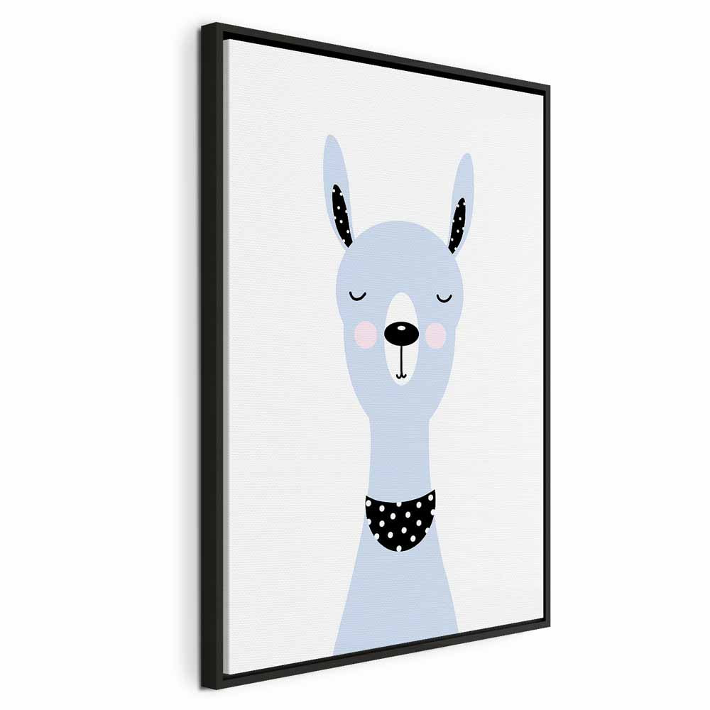 Lovely Llama Funny Canvas Print