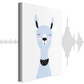 Lovely Llama Funny Canvas Print