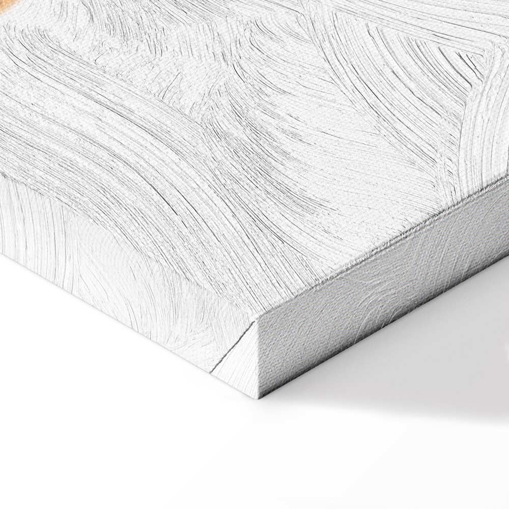 Funny Giraffe Animals Canvas Print